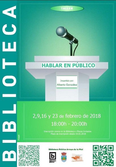 HABLAR EN PÚBLICO. TALLER.