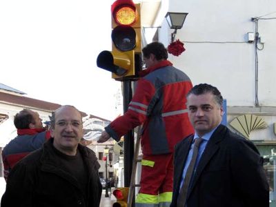 Semáforos de bajo consumo en Benalmádena