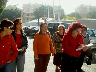 Visita a las zonas de Bonanza y García Lorca