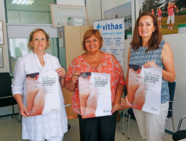 La Asociación Española Contra el Cáncer (AECC) inicia su campaña de prevención sobre los peligros de la exposición prolongada al sol