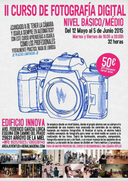El Parque Innova acogerá en mayo un curso de fotografía para profesionales