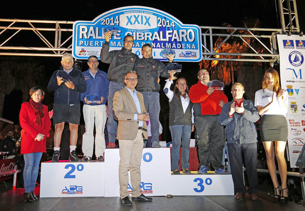 Gran éxito de organización y participación en el XXIX Rallye de Gibralfaro