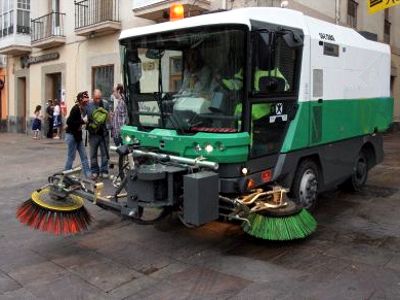 Refuerzo de limpieza urbana en Navidad