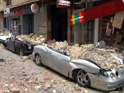 2500 kg de alimentos para los damnificados del seísmo de Lorca