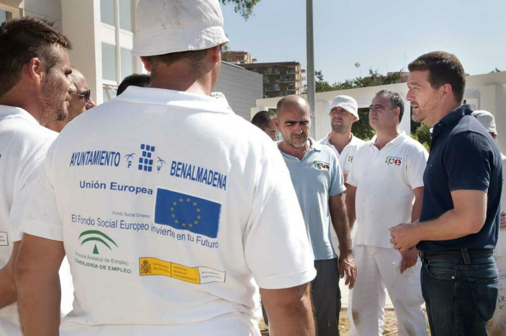 Concluyen las prácticas del curso de pintura en el edificio del Parque Innov@