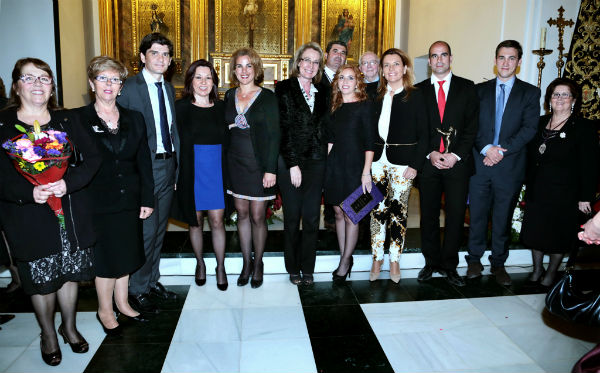 Cerca de medio millar de benalmadenses arropan el XXXIV Pregón de la Hermandad de Nuestro Padre Jesús Nazareno