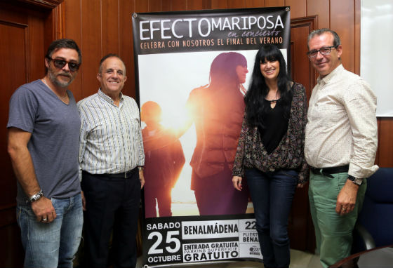 Francisco Salido presenta el próximo concierto de 'Efecto Mariposa'