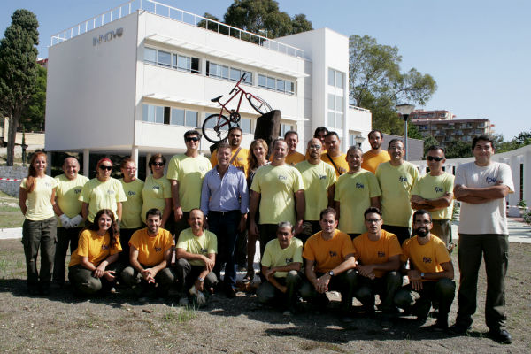 Alumnos de Benalforma concluyen sus practicas de mejora y mantenimiento en el Parque Innova