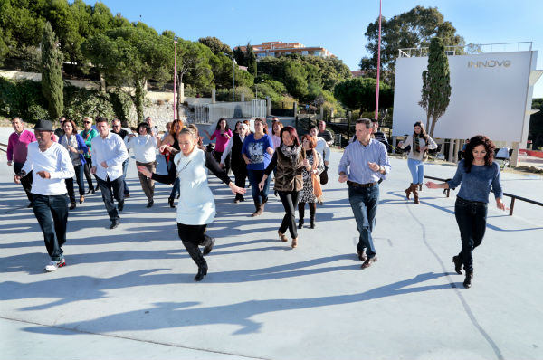 Los enclaves más emblemáticos del municipio se convierten en escenarios principales de la grabación 'Baile latino en Benalmádena'