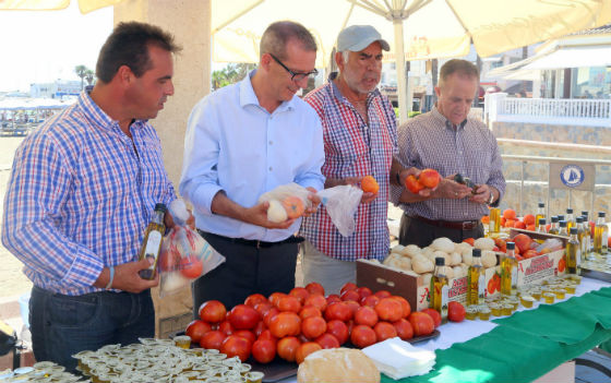 Francisco Salido participa en el acto de fin de campaña de verano de ¿Yo? ¡Producto Andaluz!