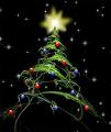 Navidad junto al árbol