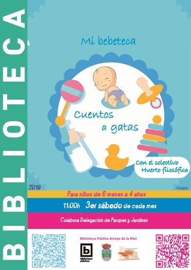 MI BEBETECA, CUENTOS A GATAS. TALLER INFANTIL