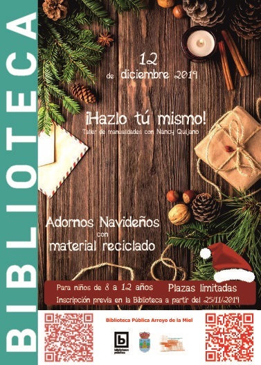 ¡HAZLO TÚ MISMO!. TALLER INFANTIL NAVIDEÑO