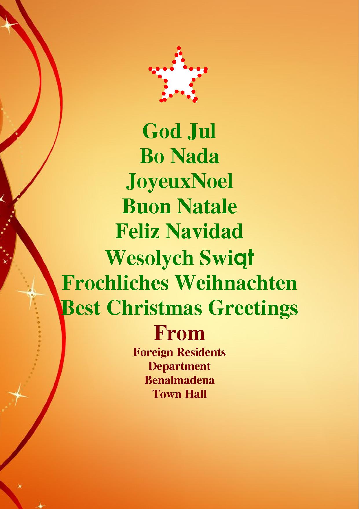 Best Christmas Greetings