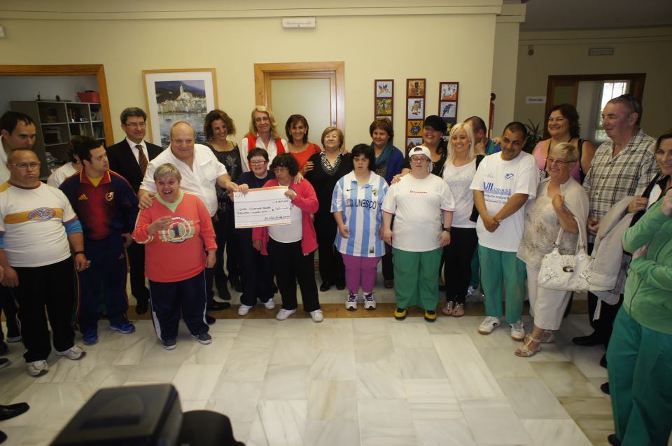 The Welsh Society support the Down Sindrome Occupational Centre in Arroyo de la Miel 