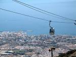Free cable car for the locals once a month