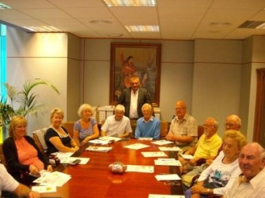 Representatives of foreign residents associations from Benalmadena meet in the Town Hall.