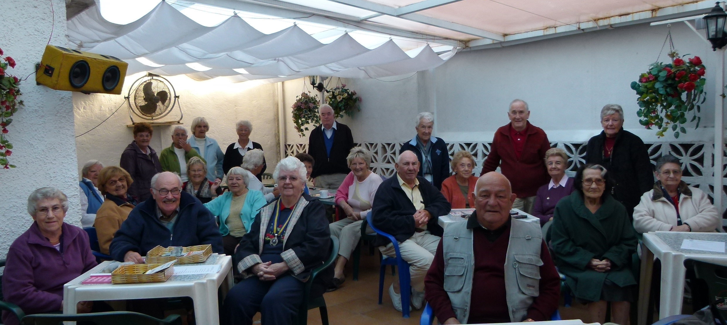 The Foreigners’ Department meets members of the Royal British Legion.