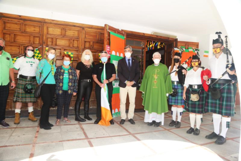 Mayor joins Irish community for celebrating Saint Patrick's Day