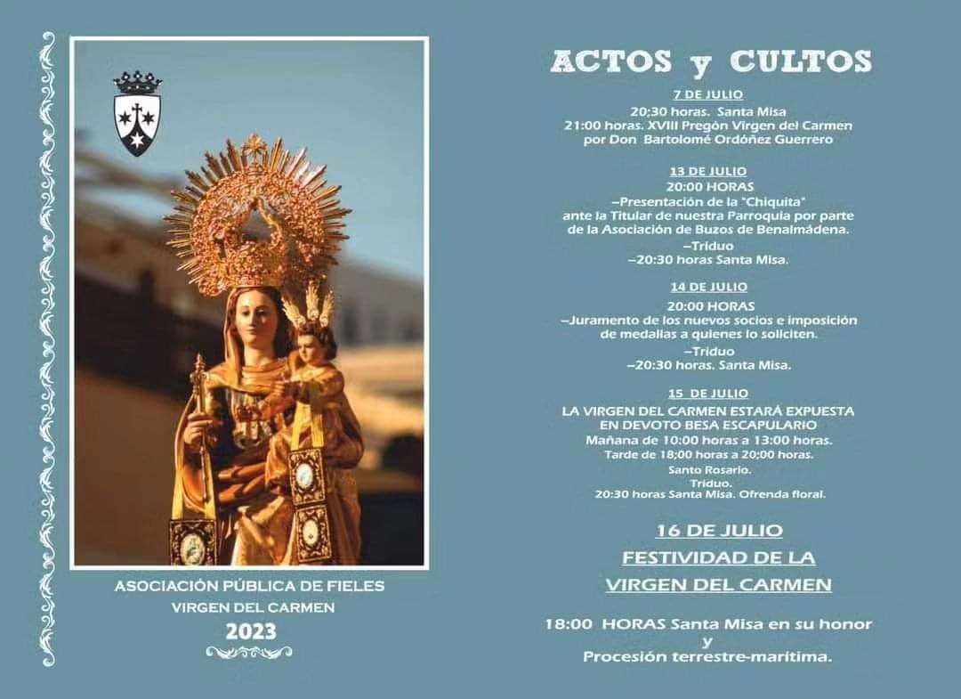 VIRGEN DEL CARMEN FESTIVITY