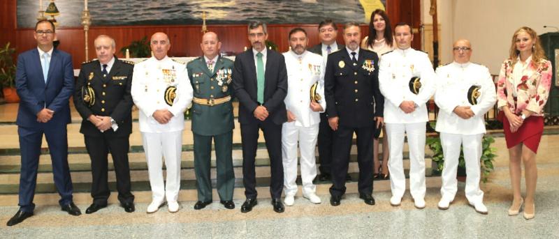 Emotiva celebración del Día de la Festividad de la Patrona de la Guardia Civil en la Capitanía del Puerto Deportivo