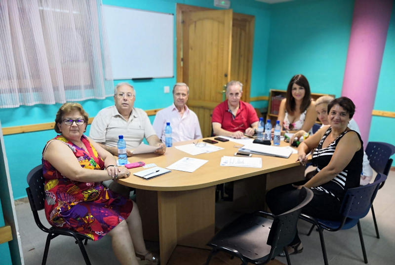La Junta Directiva del Centro de Participación de Mayores celebra su reunión de coordinación.