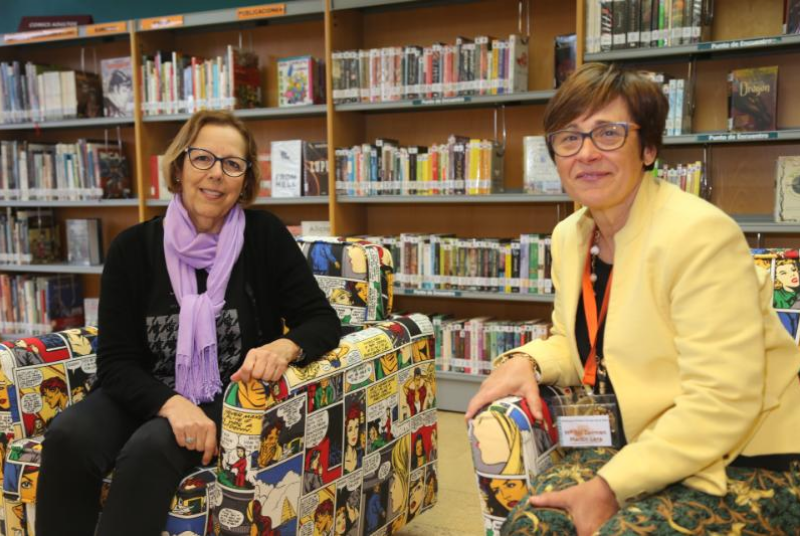 LA BIBLIOTECA DE ARROYO DE LA MIEL INAUGURA SU ‘COMICTECA’, UN ESPACIO EXCLUSIVO DEDICADO A LAS MEJORES OBRAS DEL NOVENO ARTE 