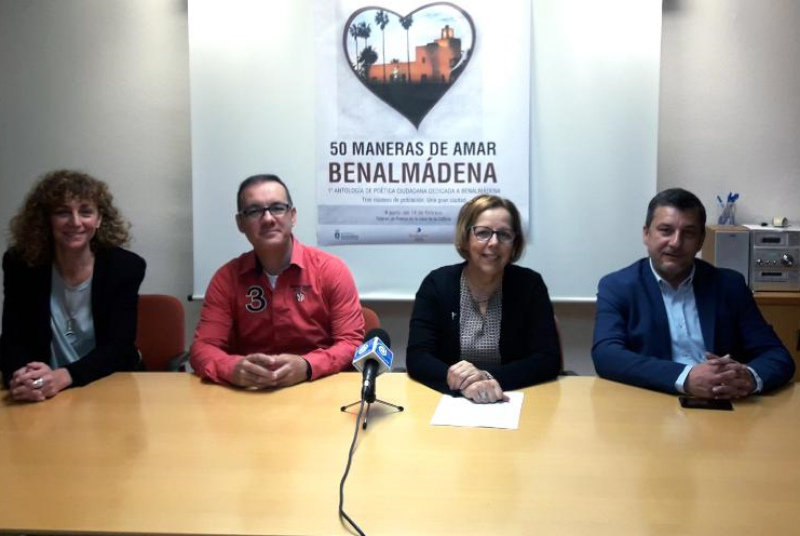 50 benalmadenses participan en la antología poética sobre las maneras de amar a Benalmádena.