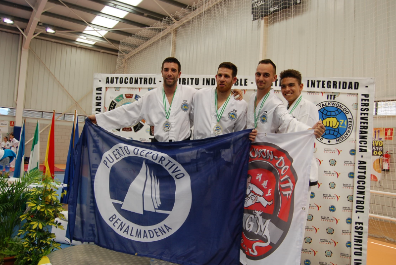 Brillante actuación del Club Acapulco Benalmádena en el 'II Open de Taekwondo Itf Ciudad de Motril'.