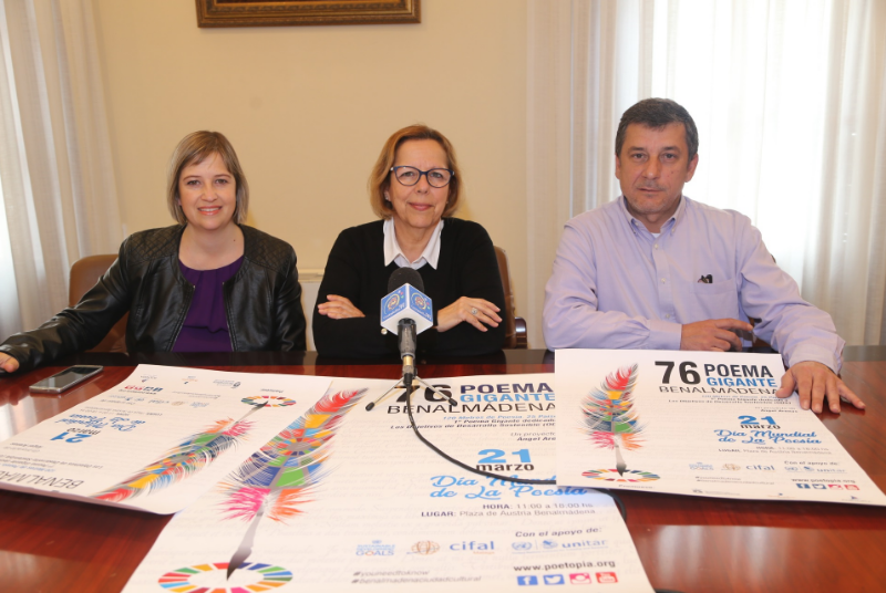 El 76º Poema Gigante estará dedicado a los objetivos de desarrollo sostenible.