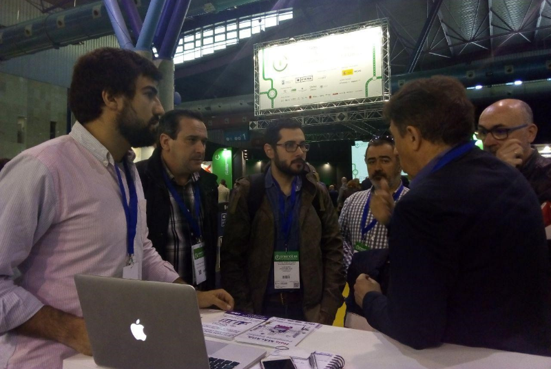 LOS CONCEJALES ENRIQUE GARCÍA Y JUAN RAMÓN HERNÁNDEZ VISITAN EL FORO SOBRE SOSTENIBILIDAD GREENCITIES
