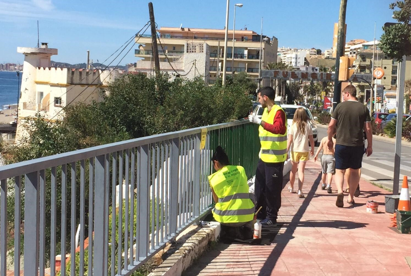 SERVICIOS OPERATIVOS DESARROLLAN TRABAJOS DE MEJORA DE CARA AL INICIO DE LA TEMPORADA ESTIVAL