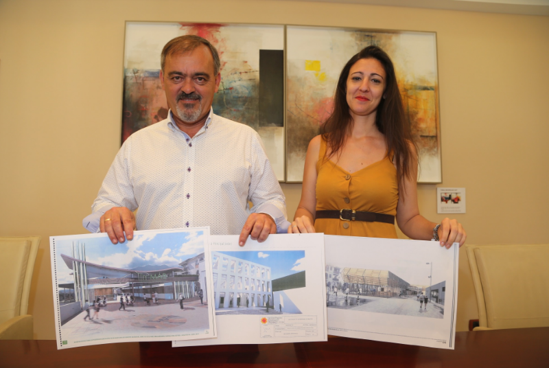 TRES ANTEPROYECTOS OPTAN AL DISEÑO FINAL DEL MERCADO DE ABASTOS DE ARROYO DE LA MIEL
