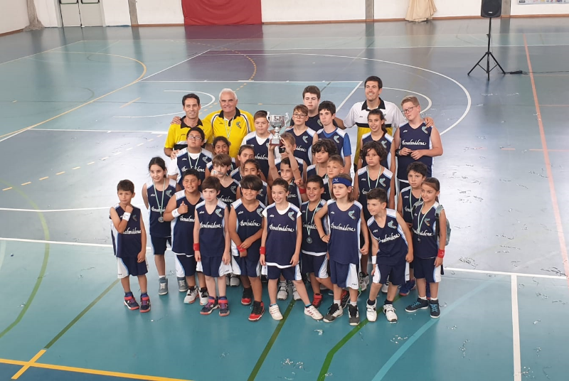 EXCELENTE FINAL DE TEMPORADA DE LA LIGA PROVINCIAL PARA LAS ESCUELAS MUNICIPALES DE BALONCESTO