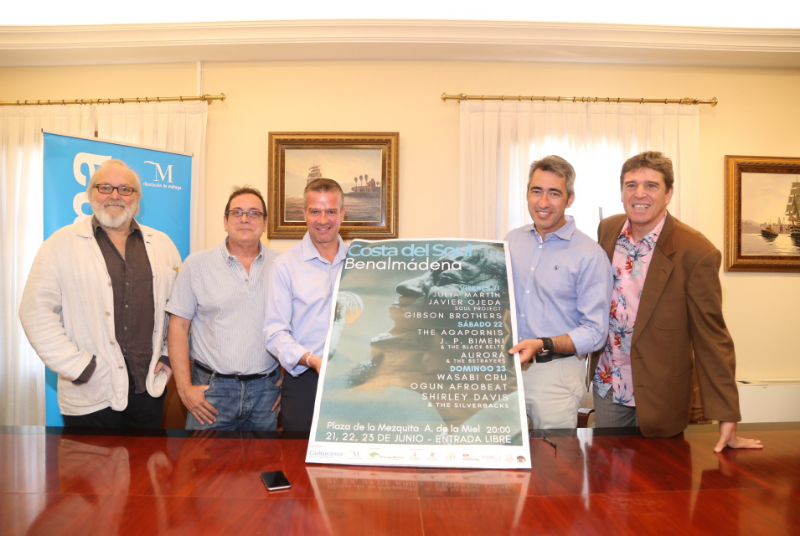 LA PLAZA DE LA MEZQUITA DE ARROYO DE LA MIEL ACOGERÁ EL FESTIVAL COSTA DEL SOUL DEL 21 AL 23 DE JUNIO