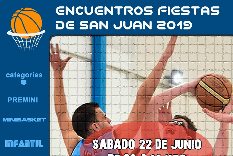 EL POLIDEPORTIVO DE BENALMÁDENA PUEBLO ACOGERÁ EL SÁBADO 22 LOS ENCUENTROS DE BALONCESTO DE LA FERIA DE SAN JUAN 2019