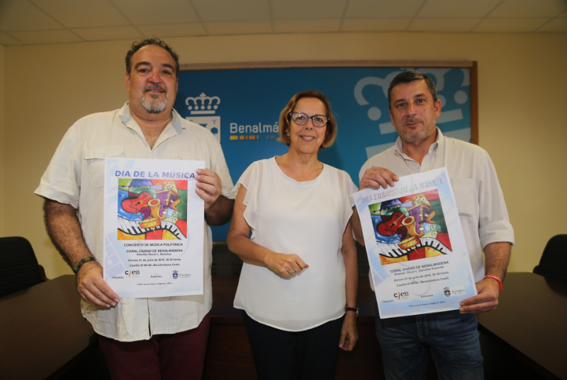 LA CORAL CIUDAD DE BENALMÁDENA OFRECERÁ MAÑANA 21 DE JUNIO UN CONCIERTO CON MOTIVO DEL DÍA DE LA MÚSICA