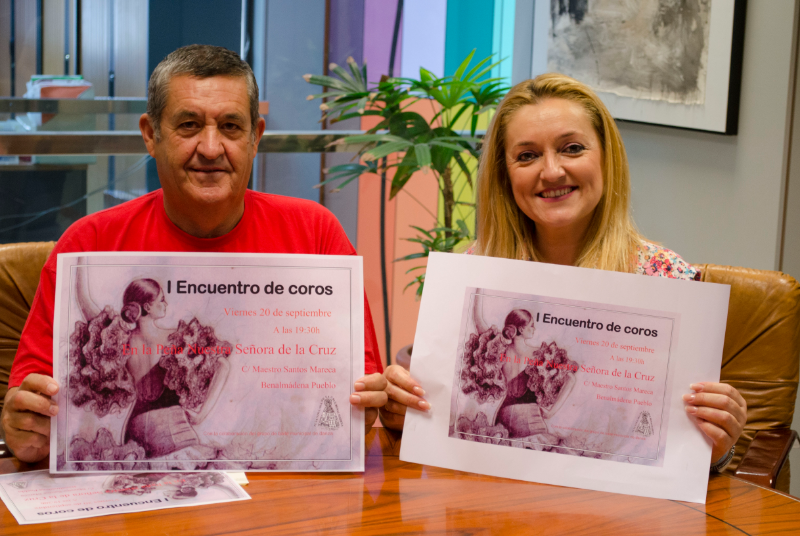 LA PEÑA NUESTRA SEÑORA DE LA CRUZ PRESENTA SU PRIMER ENCUENTRO DE COROS