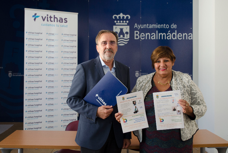 EL AYUNTAMIENTO DE BENALMÁDENA Y VITHAS XANIT COLABORAN EN EL II CICLO DE CONFERENCIAS DE EDUCACIÓN PARA LA SALUD ‘MÁS SALUD ENTRE TODOS’
