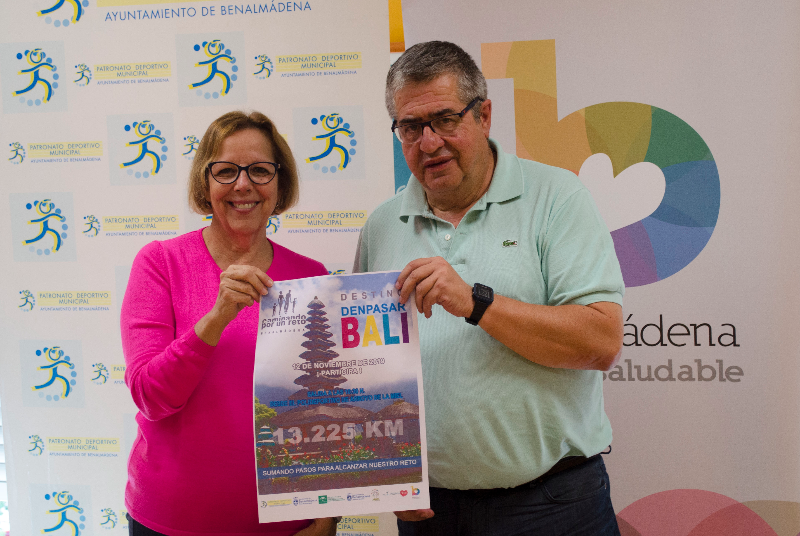 ‘CAMINANDO POR UN RETO’ DIRIGIRÁ LA SUMA DE SUS PASOS A BALI EN SU EDICIÓN DE 2019, QUE SE CELEBRARÁ EL PRÓXIMO 12 DE NOVIEMBRE