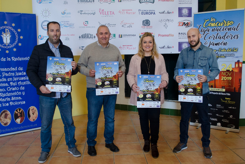 LA COFRADÍA DE LA REDENCIÓN ACOGE EL PRIMER CONCURSO DE LA LIGA NACIONAL DE CORTADORES DE JAMÓN