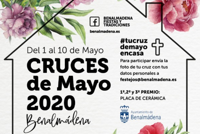 FESTEJOS ORGANIZA EL CONCURSO VIRTUAL DE CRUCES DE MAYO #tucruzdemayoencasa