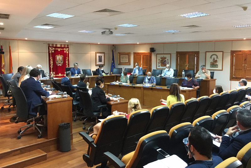 EL PLENO ACUERDA SOLICITAR AL MINISTERIO DEL INTERIOR LA MEDALLA AL MÉRITO PARA PROTECCIÓN CIVIL