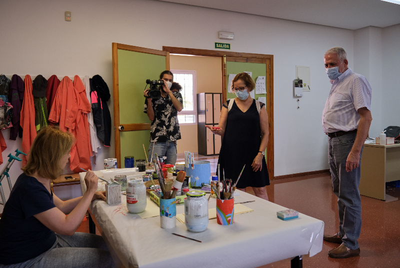 EL CENTRO OCUPACIONAL DE BENALMÁDENA REABRE SUS PUERTAS TRAS EL ESTADO DE ALARMA