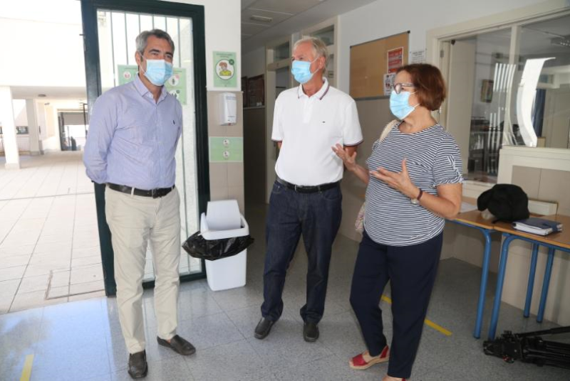 NORMALIDAD EN LA PRIMERA JORNADA DE CLASE DE LOS ALUMNOS DE INFANTIL Y PRIMARIA DE BENALMÁDENA
