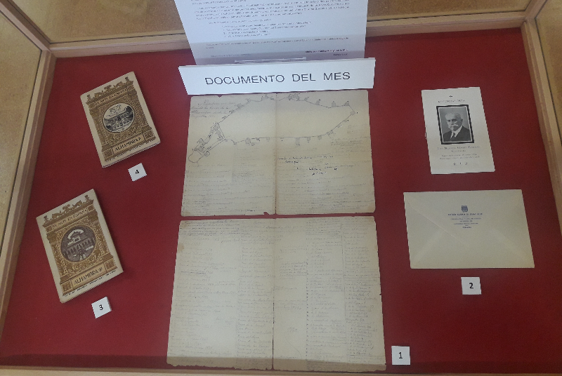 LA BIBLIOTECA ARROYO DE LA MIEL EXPONE LOS PLANOS PÉRDIDOS DE LA ALHAMBRA DE GRANADA COMO SU ‘DOCUMENTO DEL MES’
