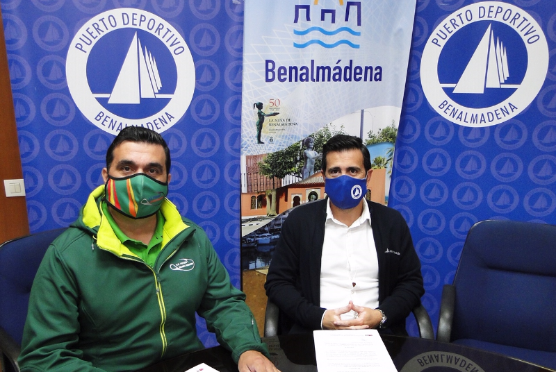 EL PUERTO DEPORTIVO RENUEVA SU PATROCINIO AL CLUB DEPORTIVO PESCA BENALMÁDENA POR SEGUNDO AÑO CONSECUTIVO