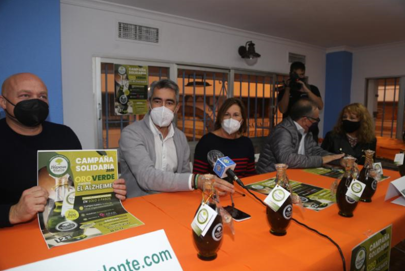 La Despensa del Aceite impulsa la campaña solidaria 'Oro Verde contra el Alzheimer', en beneficio de AFAB