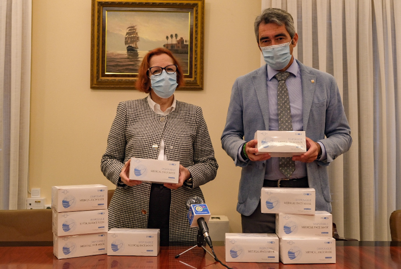 EL AYUNTAMIENTO REPARTIRÁ 20.000 MASCARILLAS A CENTROS EDUCATIVOS, COLECTIVOS SOCIALES, PERSONAS MAYORES Y DESEMPLEADOS