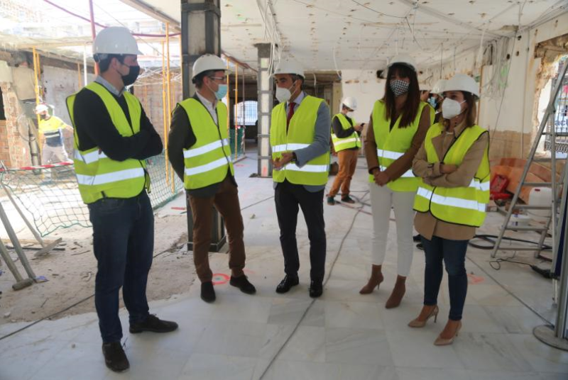 COMIENZA EL ALZADO DE LA NUEVA PLANTA DEL CENTRO DE PARTICIPACIÓN ACTIVA DE MAYORES ANICA TORRES